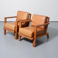 Pair of Rene Gabriel Lounge Chairs - Sold for $8,320 on 05-24-2025 (Lot 142).jpg